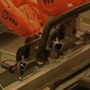 ABB IRC5 MultiMove Function Being Used At Brännehylte Storage