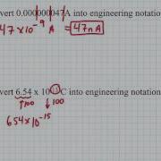 ECE 100 01 Engineering Notation Example
