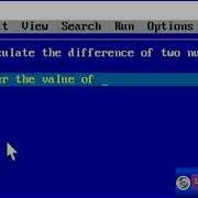 Qbasic Program To Calculate The Difference Of Two Numbers QBASIC Program Learning Series