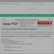 Can We Create Spring Batch Job Without Using XML Configuration Javapedia Net