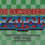 Nintendo 3DS Longplay 3D Classic Xevious Crosseye 3D