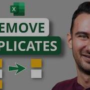 How To Remove Duplicates In Excel