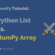 Diferencias Entre Las Listas Python Y Los Array De Numpy