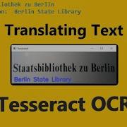 Translating Text From Image Tesseract OpenCV Computer Vision Project