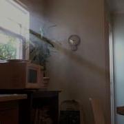 Volumetric Edge Shadows Cast In Smoke