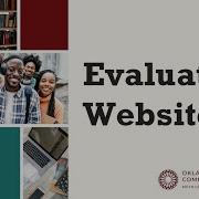 Evaluating Websites