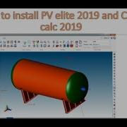 How To Install Intergraph PVElite 2019 And Code Calc 2019
