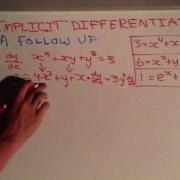 Implicit Differentiation 2