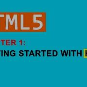 HTML5 Chapter 1 Getting Started With HTML Hello World
