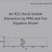 Air R22 Shock Bubble Interaction