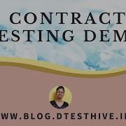 Contract Testing Demo