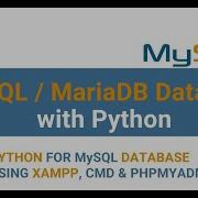 Python For MySQL MariaDB Databases With XAMPP Zebracode