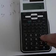 Using The Sharp EL 531 Fractions And Exponents
