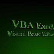 Programming In Excel Lesson 1 Visual Basic Editor Tutorial