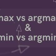 Argmax And Argmin In Numpy
