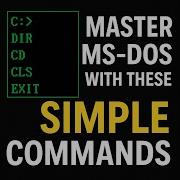 1 Master MS DOS Commands Top MS DOS Commands For Beginners