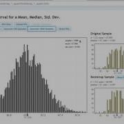 STAT 200 Lesson 6 StatKey Bootstrap CI Of Mean Height Of STAT 200 Students