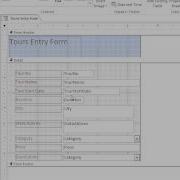 Access 2013 Create Modify Forms