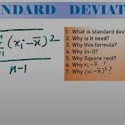 Standard Deviation Clear Explantion Python Tamil
