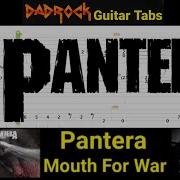 Mouth For War Pantera Guitar Bass TABS Lesson