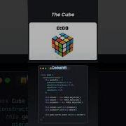 The Cube Code Crazy 3D UI Animation Using CSS JS Coding Trend Viral Shorts Youtube
