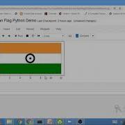 How To Draw Indian National Flag Using Python And Matplotlib Session With Sumit