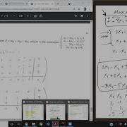 Linear Algebra Simplex Method