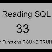 Number Functions ROUND TRUNCATE MOD SQL Tutorial 33