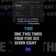 Shorts FREE AFTER EFFECTS TOOL Separate Text With Text Lasso