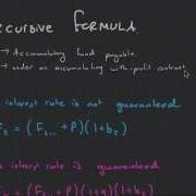 CT5 Chapter 6 5 Recursive Formula