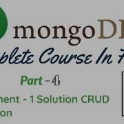 Mongo DB In Hindi Part 4 Assignment 1 Solution CRUD Operation