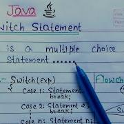 Switch Statement In Java Hindi Learn Coding