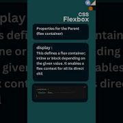 CSS Flexbox 04 Properties Display Flex