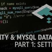 Unity MySQL Databases Part 1 Setting Up