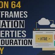 CSS Keyframes Animation Name Duration Delay CSS 3 Properties CSS Tutorial Lesson 64