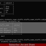 Outer Join In MySQL Explained Full Left Right Joins Tutorial Tamil