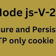 HTTP Only Cookie JWT Node Js Node Js Tutorial Node V 23 2025