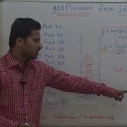 Get Minimum Element From Stack In Constant O 1 Time Complexity