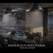 Modular Sci Fi Office Interior