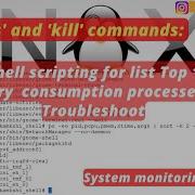 Ps Command List Top 10 CPU And Memory Consumption Processes Linux OS Shell Scripting
