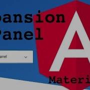 Angular Material Expansion Panel