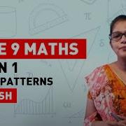 Lesson 1 Number Patterns Maths Session For Grade 09