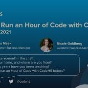 CodeHS Webinar How To Run An Hour Of Code 2021
