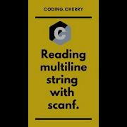 How To Read Multiline String Input With Scanf Shorts