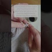 Double Decreases In Half Fisherman S Rib Before The Stitch Marker
