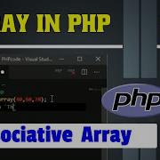 Associative Array In Php Tamil Class 12th Standard