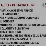 MUT Virtual Graduation 2021 Faculty Of Engineering
