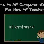 AP CS A Teacher Training Writing Objects