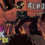 Genocide WITH LYRICS Friday Night Funkin VS Ex Tabi Mod Cover
