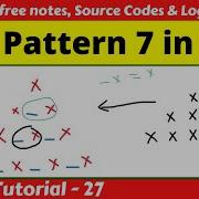 Star Pattern 7 Program With Best Logic Explanation In Java By Code Spark